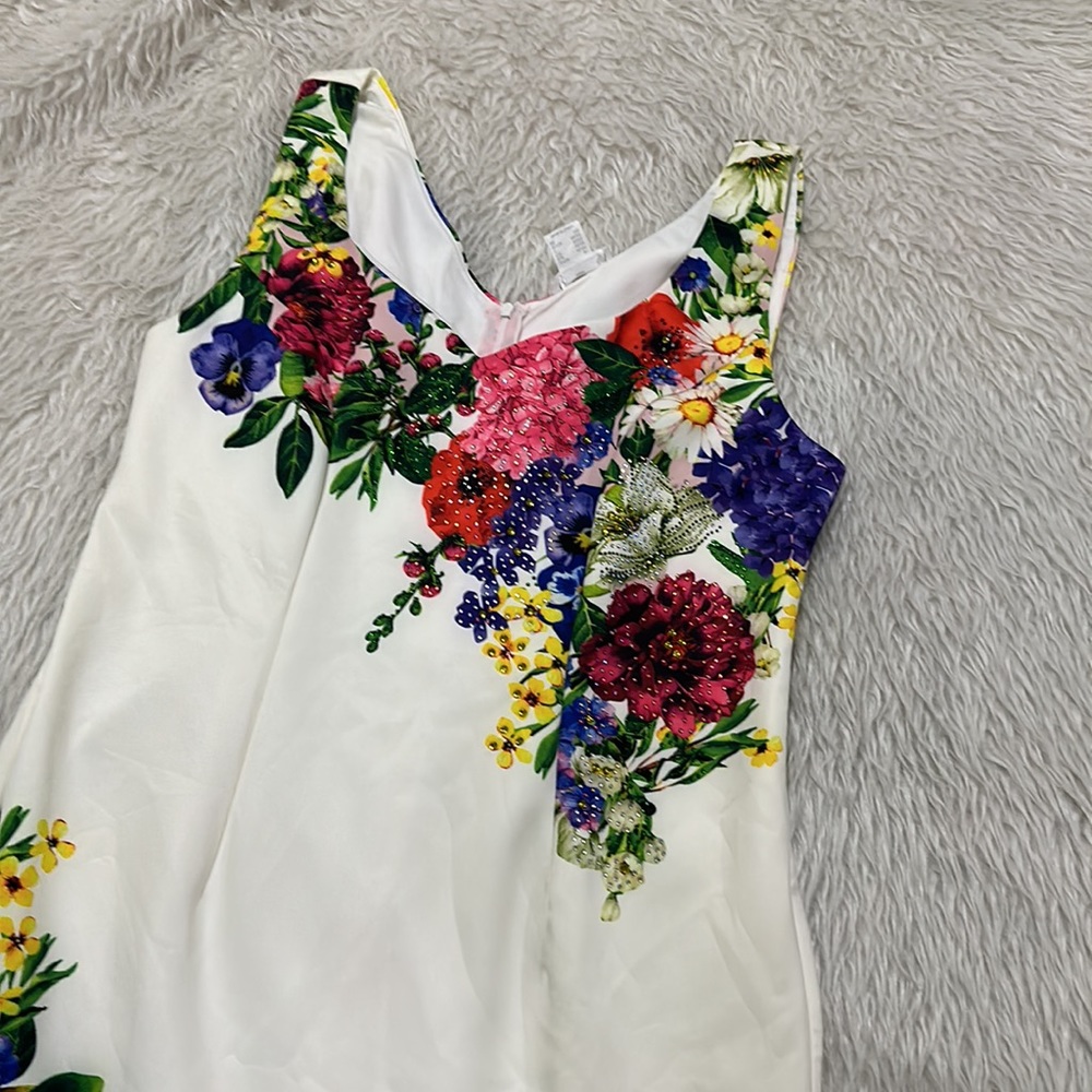 Venus women’s floral rhinestone sparkling body-con dress size xl - Picture 2 of 6